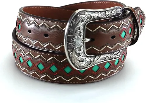 Miniatura 2 de Ariat Women 's Western cinturón de diamante