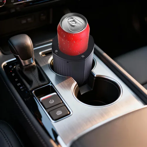 Miniatura 7 de Smart 2 en 1 calentador de taza de coche enfriador de taza de viaje calentada, control de temperatura, calentador de café de coche taza de café