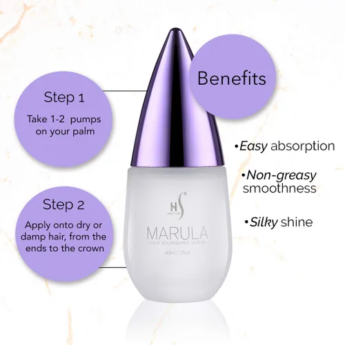 Miniatura 5 de HerStyler Colorful Seasons - Paquete de 2 planchas planas de cerámica (rosa) y aceite de marula para el cabello