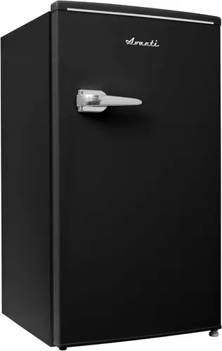 Miniatura 16 de Avanti Minirefrigerador con congelador de diseño retro, refrigerador compacto con puertas dobles para oficina en casa o dormitorio, cuenta con Azul