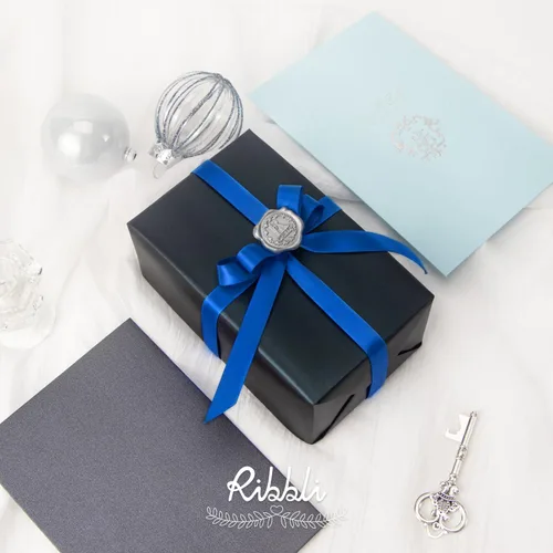 Miniatura 388 de Ribbli - Cinta de satén de doble cara dorada, 1/2 pulgada x 25 yardas, uso para ramo de lazos de manualidades, envoltura de regalos, decoración