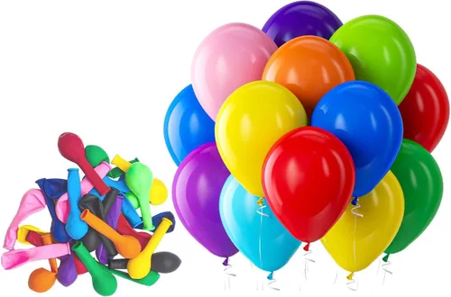 Miniatura 143 de Bezente - Globos de 12 pulgadas de látex con confeti para bodas, graduaciones, despedidas de soltera y cumpleaños, aptos para helio, dorado, 60