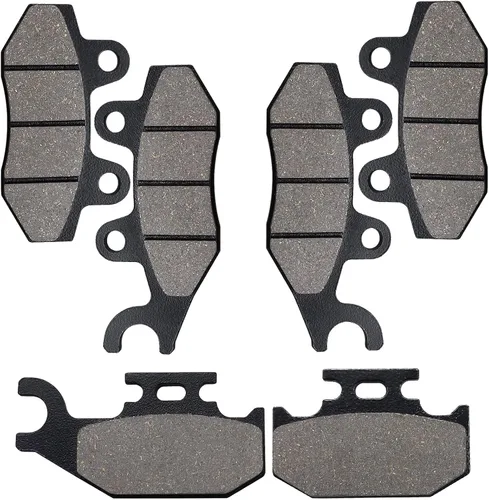 Miniatura 7 de Pastillas de freno Kabing delanteras y traseras para Yamaha Rhino 660 YXR660 4x4 2004-2007 Rhino 450 YXR450 4x4 2006-2009 Raptor 700 700R YFM700