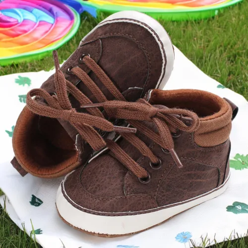Miniatura 5 de KaKaKiKi - Tenis de lona para bebé, infante, niños, tenis con suela de goma antideslizante, tenis de caramelo caminantes, primerizos, precaminando