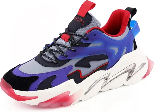 Mazino Glacier Fashion - Tenis gruesos para hombre, zapatos casuales de atletismo para hombre
