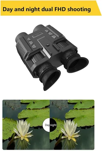 Miniatura 6 de Aetheria NV8000 - Gafas de visión nocturna montadas en la cabeza, prismáticos de visión nocturna infrarroja 3D 4K con tarjeta de memoria de 32 GB