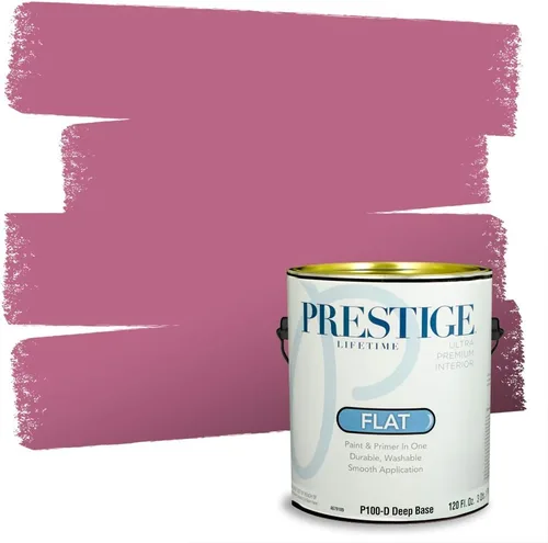 Miniatura 43 de Prestige Paints - Pintura exterior e imprimación en uno, 1 galón, plano, E500-P-A011GP