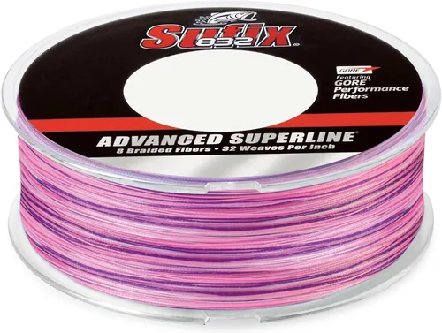 Miniatura 7 de Sufix 832 Advanced Superline Cuerda de pescar trenzada - 150 yardas verde (Low Vis Green)