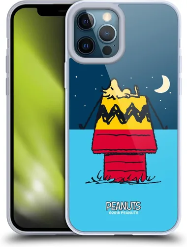 Miniatura 181 de Head Case Designs Funda de gel con licencia oficial de Peanuts Snoopy & Woodstock Halfs and Laughs [protección de grado militar] compatible