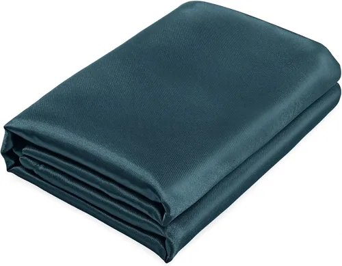 Miniatura 26 de Homiest Sábana Plana de Satén Blanco - Ropa de Cama de Colchón Full de Lujo y Ultra Suave