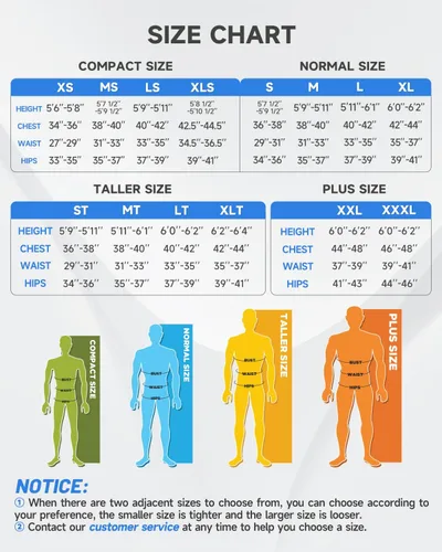 Miniatura 6 de Trajes de neopreno para hombres y mujeres, pecho trasero con cremallera frontal, 0.157 pulgadas (3/0.079 in), trajes húmedos de cuerpo completo