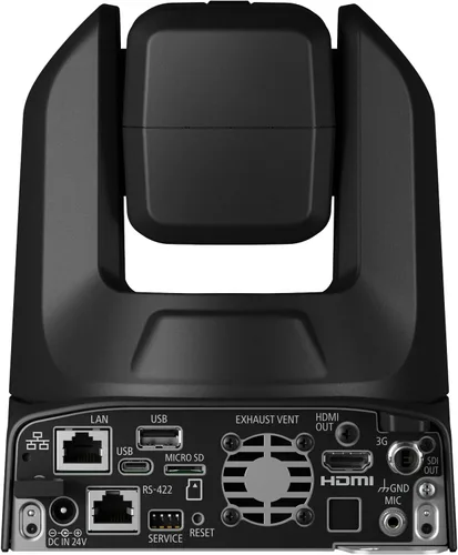 Miniatura 3 de Canon CR-N300 4K NDI PTZ Cámara con zoom óptico de 20x (negro satinado) Paquete de video UHD, NDI HX e transmisión IP, control suave