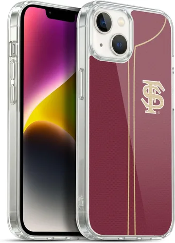 Miniatura 25 de Head Case Designs Funda de gel suave FSU Seminoles de la Universidad Estatal de Florida con licencia oficial compatible con Apple iPhone 13 Pro Max
