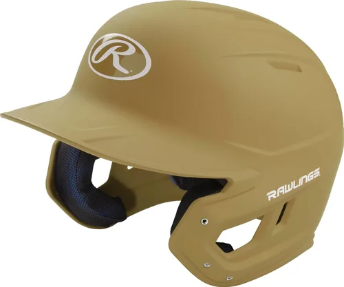 Miniatura 42 de Rawlings Casco de bateo de béisbol MACH Mate Tallas JR y SR Múltiples colores bermellón brillo