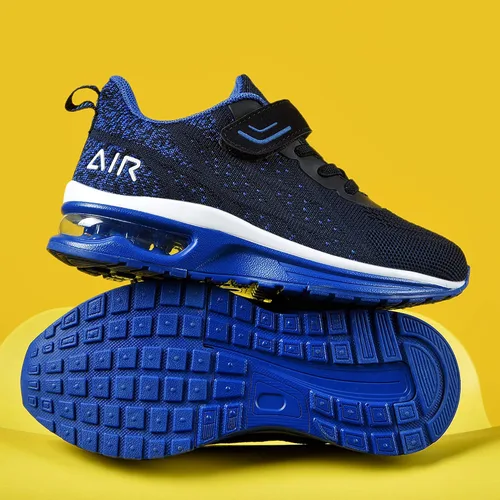 Miniatura 6 de Autper Tenis de correr para niños de espuma viscoelástica atléticos ligeros para caminar para niños y niñas niños pequeñosniños grandes Negro