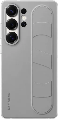 Samsung Galaxy - Funda con agarre de pie oficial para Galaxy S25 Ultra, color gris