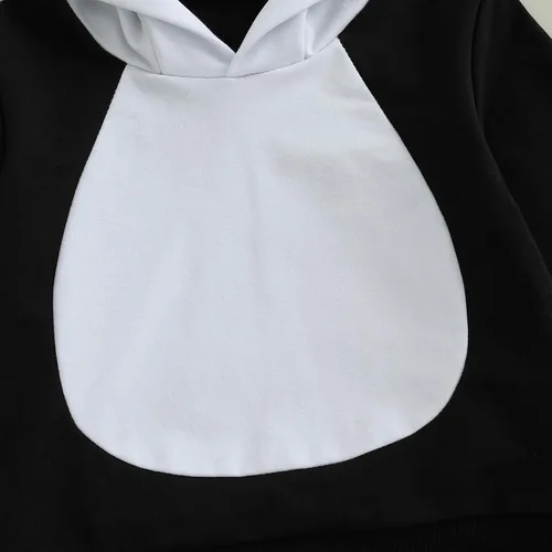 Miniatura 172 de Conjunto de ropa de otoño e invierno para bebé y niño, sudadera larga con capucha y pantalones para niños pequeños, 6, 12, 18, 24 meses, 2T
