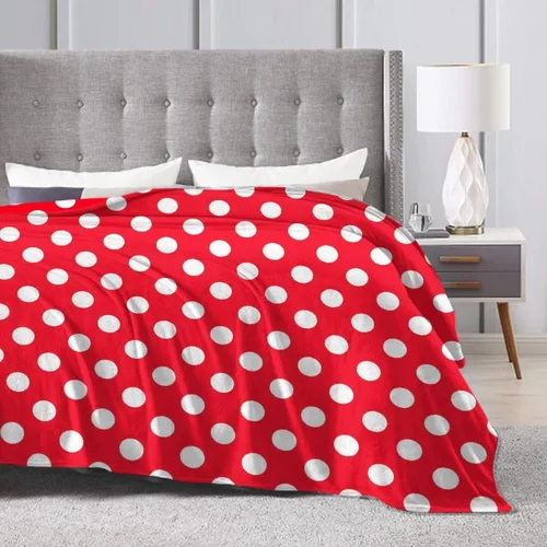 Miniatura 4 de Manta unisex de forro polar de felpa esponjosa de franela para sofá, cama, sofá, silla, viajes, campamento, decoración del hogar
