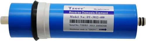 Filtro de membrana de ósmosis inversa 400 GPD RO Membrana de ósmosis inversa de 3.0 x 12 pulgadas Reemplazo del filtro de agua para debajo del