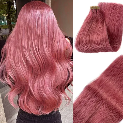 Miniatura 29 de Extensiones de cabello cosidas de cabello humano real, balayage de negro brillante a rubio dorado, paquete de extensiones de cabello humano