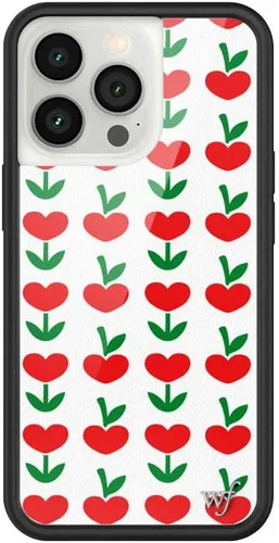 Miniatura 9 de Fundas Wildflower - Compatibles con Apple iPhone 13 Pro Protector de goma negro, certificado de prueba de caída de 4 pies, propiedad de mujeres