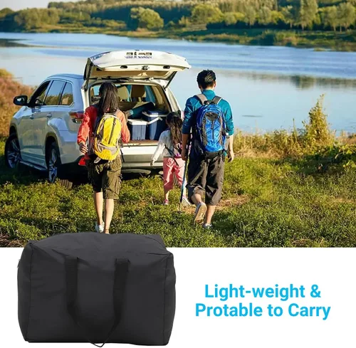 Miniatura 4 de Hipicute Pantalla de proyector inflable de 17 pies, soporte para pantalla de cine al aire libre con soplador de aire silencioso, bolsa