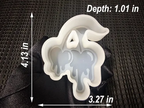 Miniatura 2 de Molde de silicona con forma de cereza para automóvil - Freshie de aire - Ambientador de cuentas aromáticas - Resina epoxi - Molde de jabón