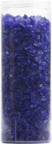 Miniatura 14 de ZenQ Vidrio triturado para manualidades, arte de resina. 1.5 libras Espejo de doble cara
