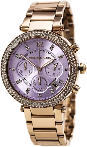 Miniatura 7 de Michael Kors MK6169 - Reloj Parker Oro RosaLila Mujer, Oro rosalila, MK6169 - Parker