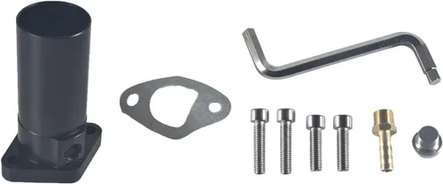 Miniatura 3 de Tubo de admisión CNC de entrada de tubo de distribución para carburador VM24 PWK24 para motor Predator 212cc 196cc 6.5hp GX160 GX200 CT200U BT200X