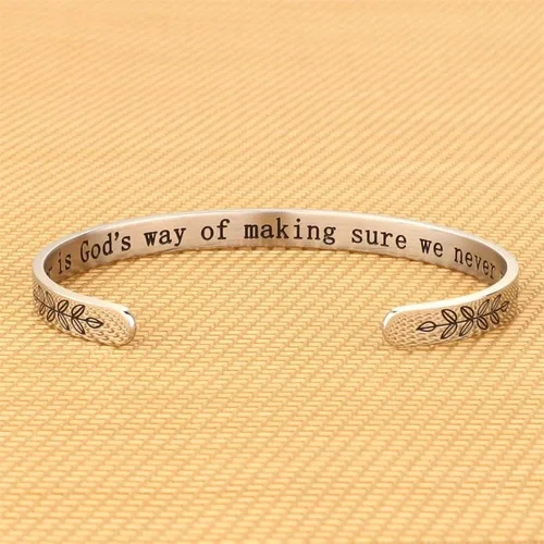 Miniatura 3 de M MOOHAM - Pulseras para mujeres y niñas, con mantra, joyería motivacional, divertida, para mejor amiga, mamá, hija, hijo, hermana o sobrina