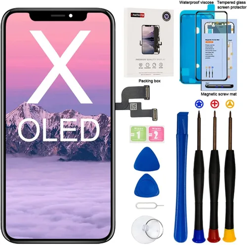 Miniatura 12 de EFAITHFIX para iPhone 12 PRO MAX Reemplazo de pantalla LCD de 6.7 pulgadas, montaje de pantalla LCD, pantalla táctil 3D, digitalizador