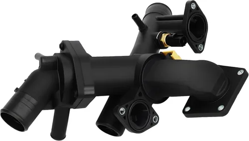 Miniatura 45 de Ensamble de carcasa de termostato IRONTEK con sensor 2L2Z8592AA para Ford Explorer 2002-2010, Explorer Sport Trac 2007-2010, para Mercury