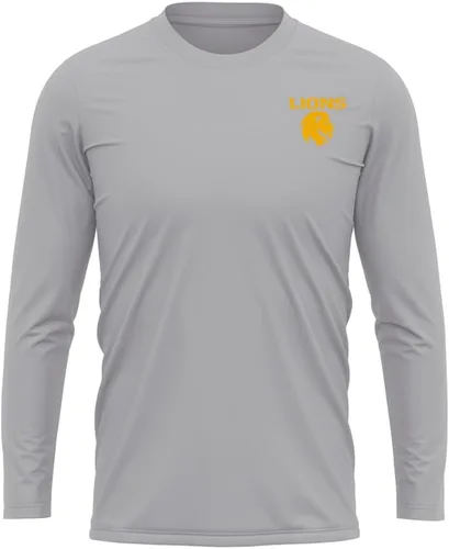 Miniatura 337 de Camisa deportiva de manga larga oficial de la NCAA Collegiate para hombre, con logotipo en el pecho izquierdo, colección Athletic Heather