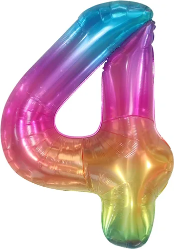 Miniatura 25 de Globo gigante plateado del número 0 de 40 pulgadas – Globo Mylar del número 0 Globo plateado 0 para decoraciones de fiesta Globo plateado