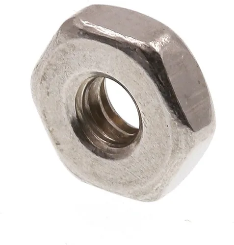 Miniatura 2 de Prime-Line 9074040 Tuercas hexagonales de tornillo de máquina, #6-32, grado 18-8 de acero inoxidable (paquete de 50)