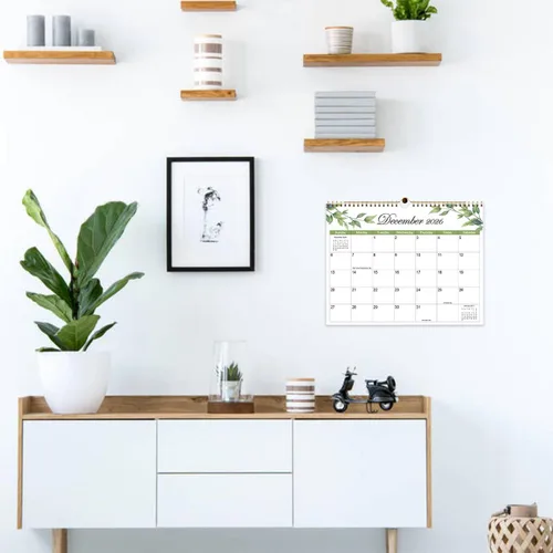 Miniatura 7 de Calendario 2026 - Calendario de pared de 12 meses 2026 de enero de 2026 a diciembre de 2026, 8.5'' x 11'' Calendario de Pared 2026 con días festivos