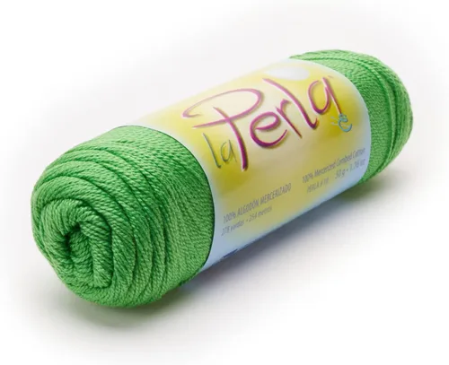 Miniatura 40 de LA Perla de Omega - Hilo Perle 100% algodón mercerizado ideal para ganchillo fino - Color: 01 - Blanco 601