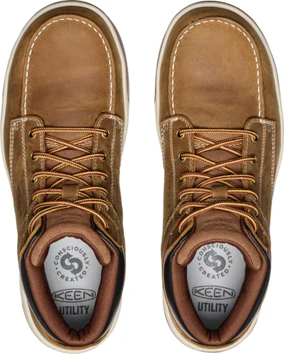 Miniatura 3 de KEEN Utility Botas de trabajo Gibson de media altura con punta compuesta para hombre