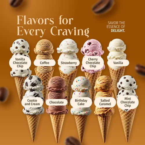 Miniatura 5 de Triple Scoop - Mezcla de helado prémium para hacer helados. Simple, fácil, delicioso. De mezcla gourmet a máquina en 5 minutos, hace 2 cuartos