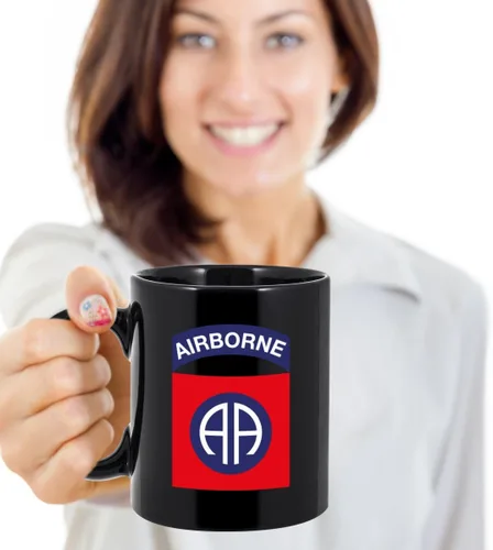 Miniatura 5 de 82nd Airborne - Taza de café del ejército, ambos lados