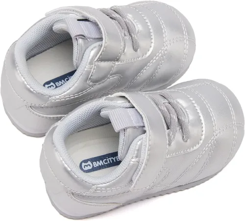 Miniatura 192 de BMCiTYBM Zapatos de bebé para niños y niñas, zapatos para caminar para niños pequeños, zapatos ligeros antideslizantes para 6, 9, 12, 18, 24 meses