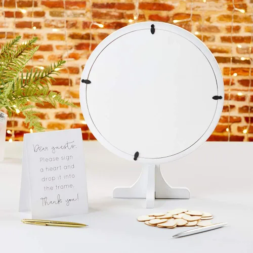 Miniatura 5 de Kate Aspen Libro de invitados de boda alternativo - Our Adventure Begins Globe Frame Recuerdo (22101NA), negro