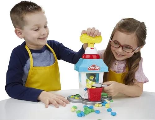 Miniatura 8 de Play-Doh Kitchen Creations - Juego de alimentos para fiesta de palomitas de maíz con 6 latas no tóxicas