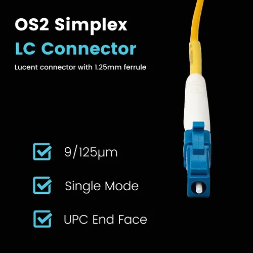 Miniatura 2 de SC/APC de la caja de cable del lanzamiento de OTDR al eliminador monomodo 9/125 de la zona muerta de la fibra óptica del 0.6 mi del LC/UPC G.657A1