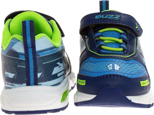 Miniatura 3 de Disney Pixar Toy Story - Zapatos deportivos para niños - Buzz Lightyear y Woody sin cordones con luces para niños pequeños (niños pequeños)