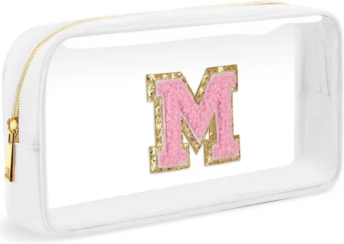 Miniatura 32 de Bolsa de Maquillaje Transparente Pequeña Bolsa de Cosméticos Bolsa de Viaje de Artículos de Aseo Bolsa Transparente con Cremallera Bolso Organizador