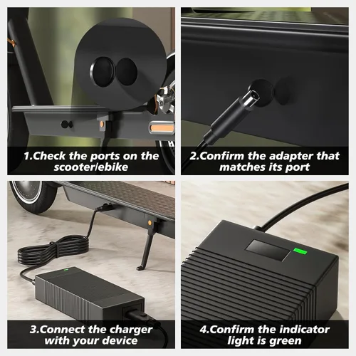 Miniatura 7 de Adaptador de corriente de 42V 2A Bird&Lime, compatible con Lime-S, Skip, Spin, M365, Bird Charger, Lime Charger, Ninebot