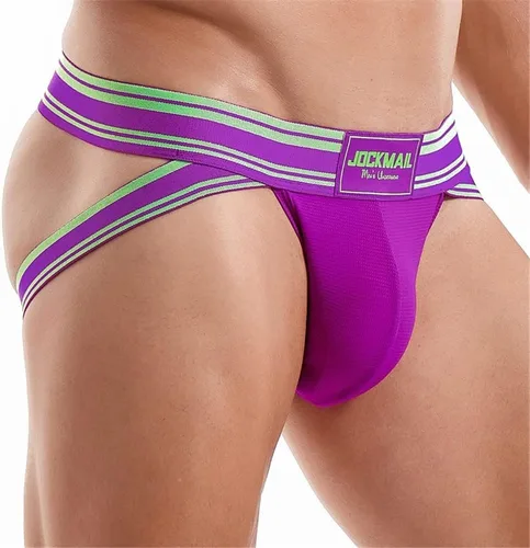 Miniatura 3 de JOCKMAIL Hombres Jockstrap Ropa interior Atlético Soportador Suspensorio Bajo Rise Hombres Calzoncillos Jockstrap Ropa interior deportiva