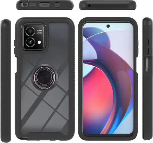 Miniatura 34 de Funda compatible con Xiaomi Poco M5s 4G, compatible con Redmi Note 10 4G / Note 10S 4G / Note 11 SE (India), funda para teléfono 3 en 1, color azul